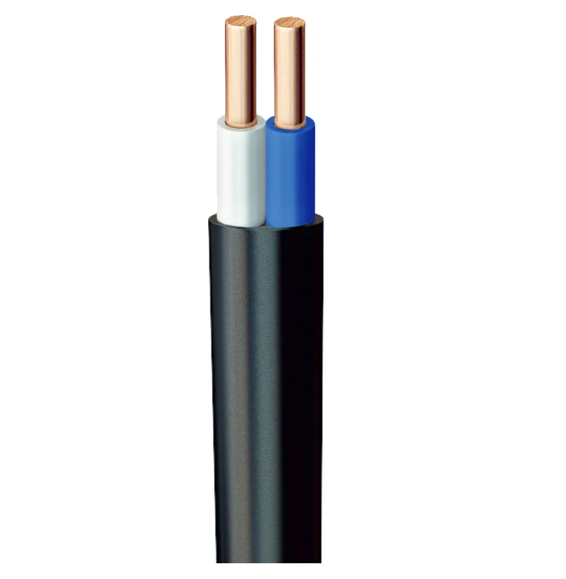 Кабель силовой с мед.жилой ВВГ-пнг 2х1,5м ГОСТ (Бухта 100м)