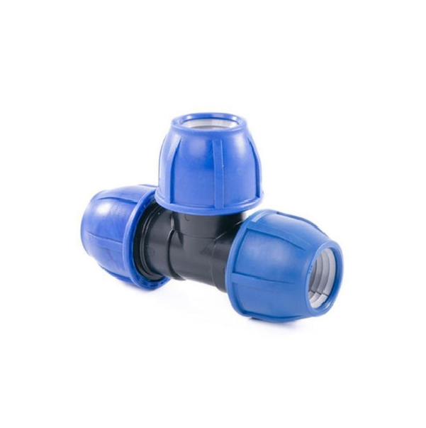 Тройник ПНД обжимной 32х32х32