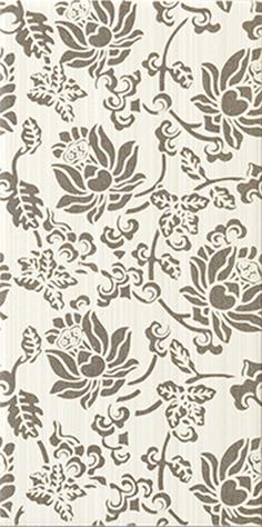 Декор Белла серый 1641-0074 19,8х39,8см