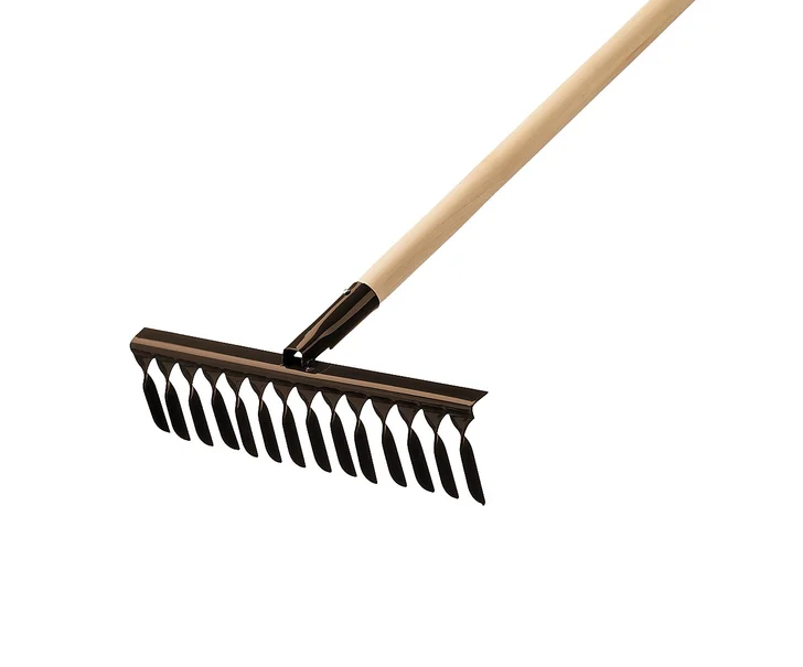 Грабли садово-огородные 14 зубьев витые с черенком в/с- купить в АПлайн