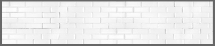 Панель-фартук Белый кабанчик фотопечать 004 600х3000мм