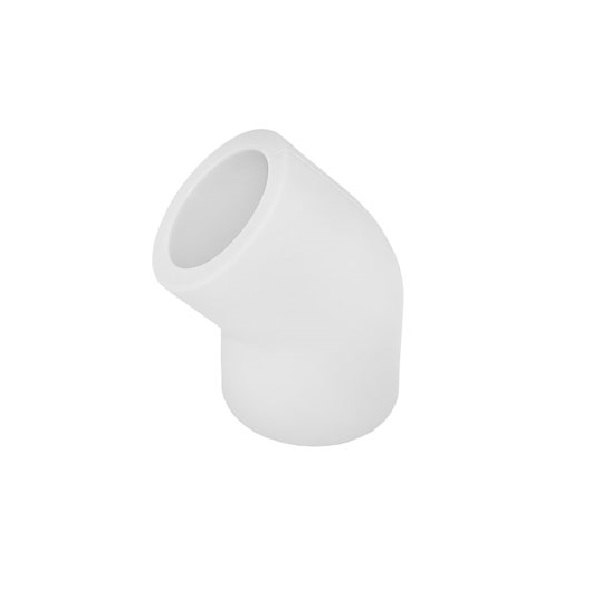 Угольник PPRC 45 градусов 32 белый