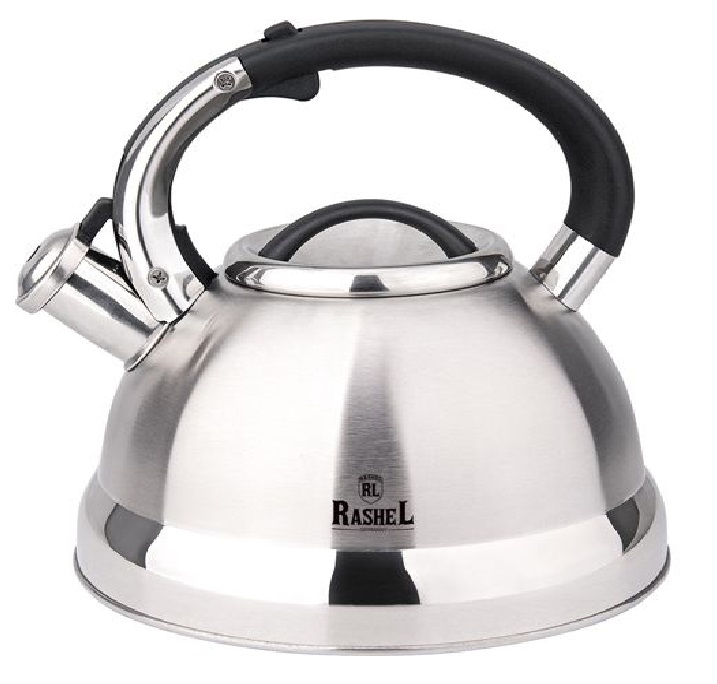 Чайник нерж. RasheL 3л со свистком М-7918