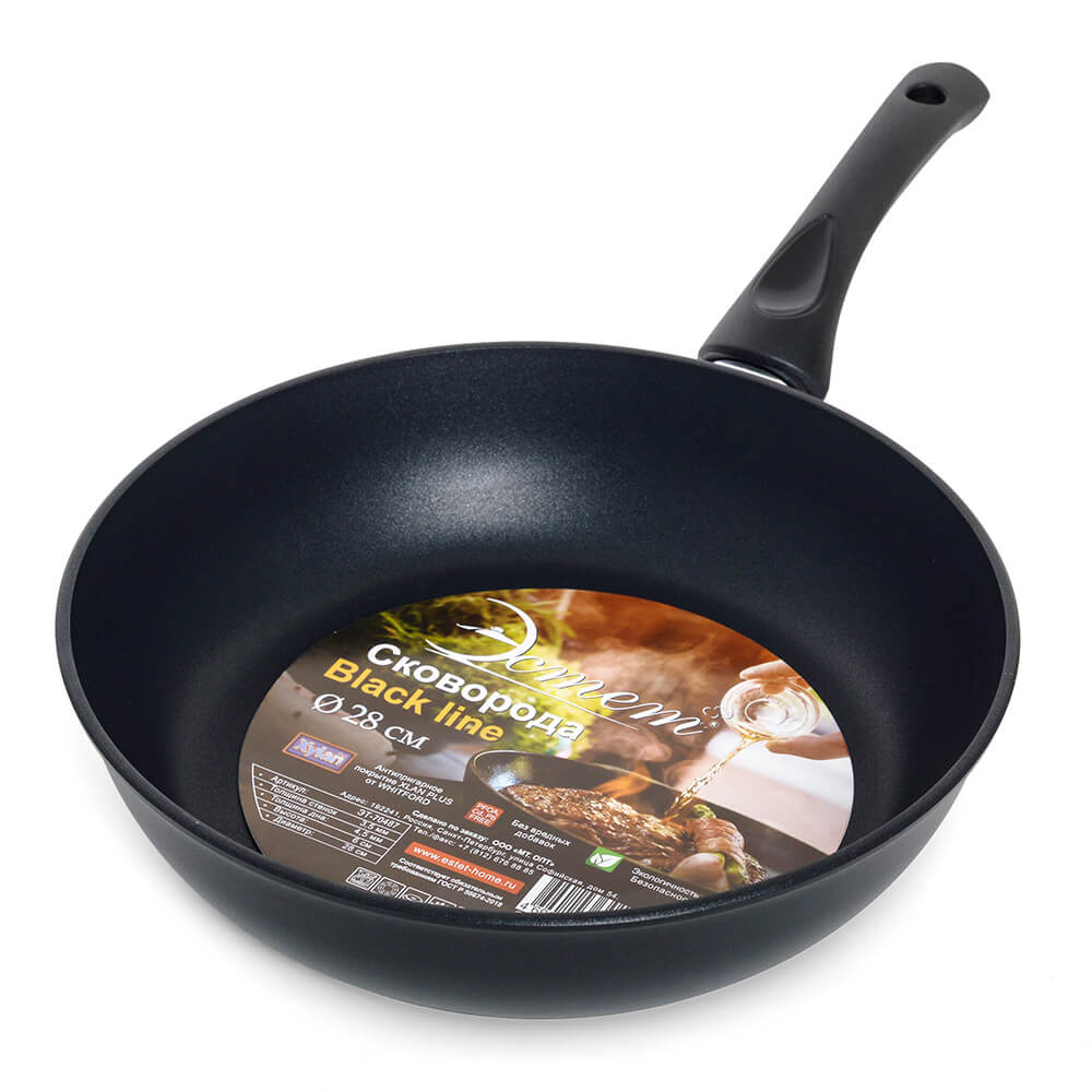 Сковорода алюм. Black line 28см ЭТ-70487