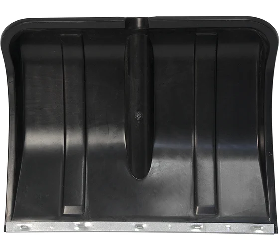 Лопата снеговая пласт. Вьюга №2 с мет.планкой без черенка 500*375