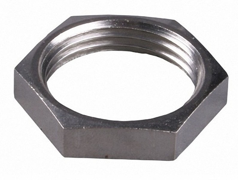 Контргайка 3/4" никелированный /637/