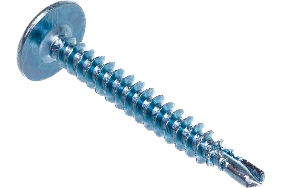 Саморез металл/металл сверло 4,2х32 с прессшайбой пакет (10шт) Стройметиз