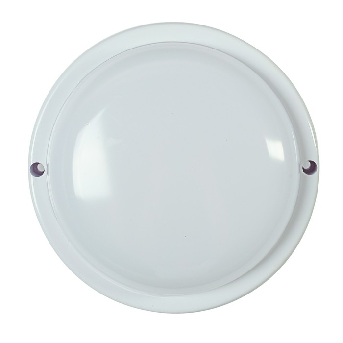 СВЕТИЛЬНИК ПЫЛЕВЛАГОЗАЩ. ГЕРМ. КРУГЛ. "ФАРЛАЙТ" СПП БЕЛЫЙ 12ВТ IP65 4000К арт.FAR002002 /112/