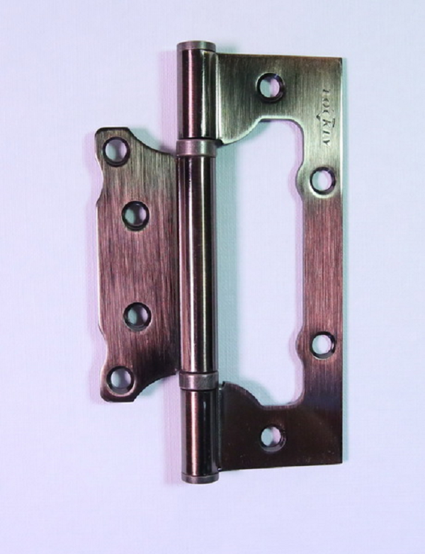 Петля накладная (бабочка) "LOCKLY" 125*75*2,5 бронза (2шт)