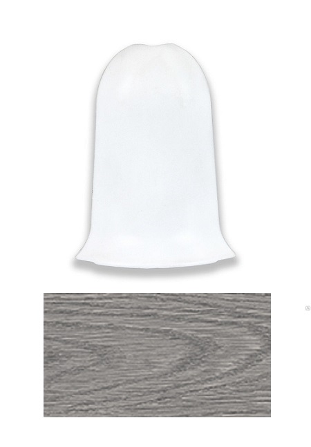 Угол нар. для плинтуса "Идеал Комфорт" 55мм (2 шт во флоупаке), 210 Дуб пепельный