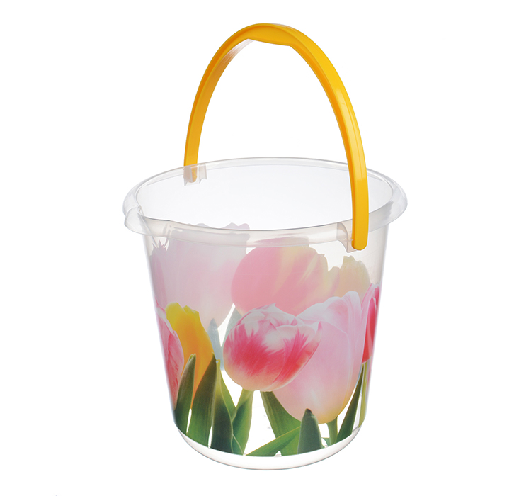 Ведро "Деко" тюльпаны 10л