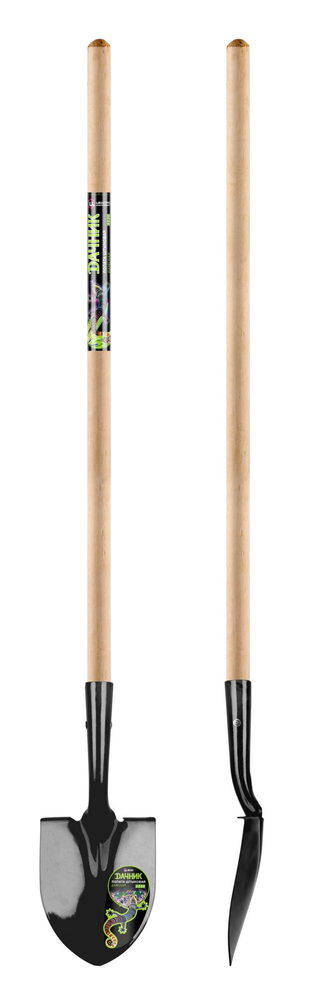 Лопата штыковая дамская Дачник 155х200х1200мм 2220