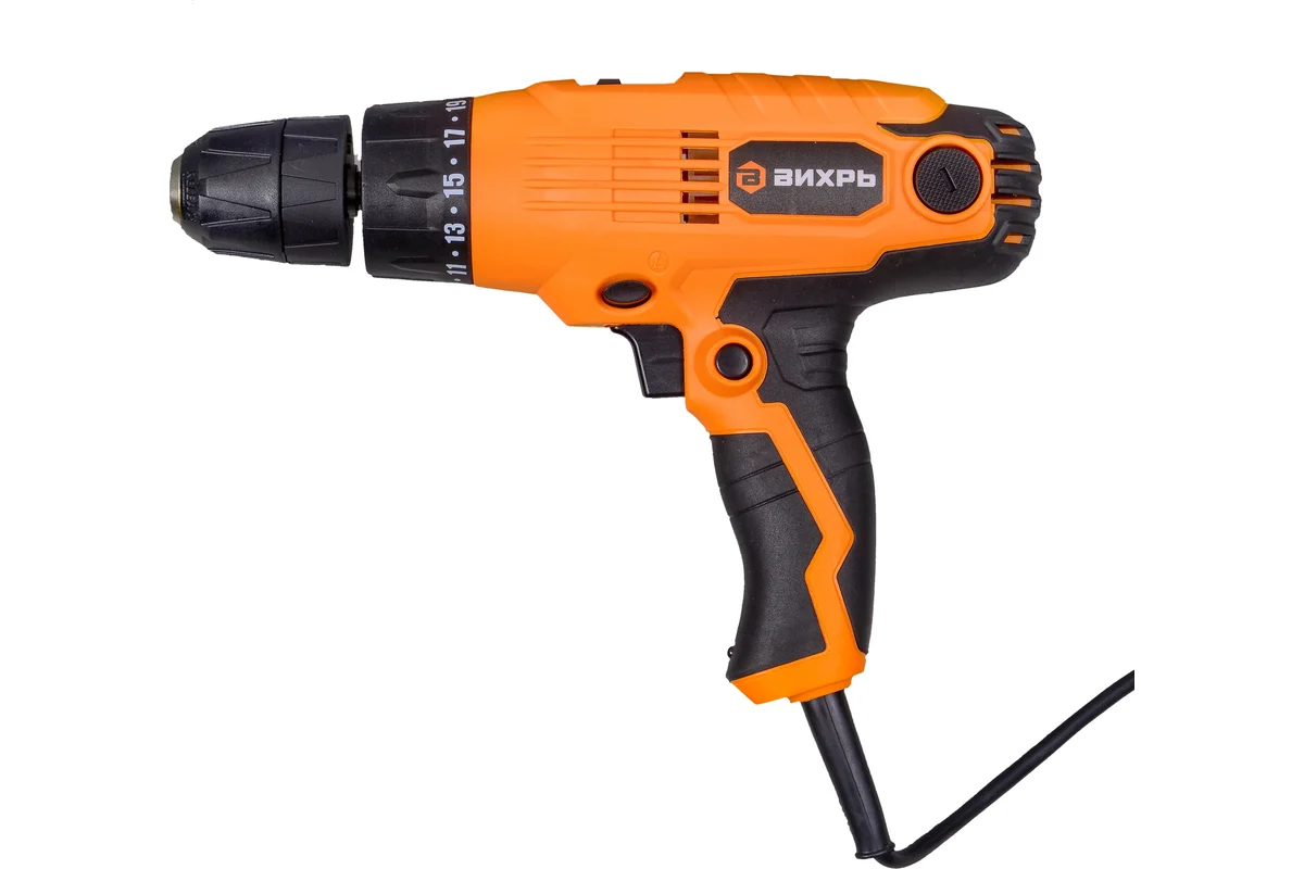 Дрель-шуруповерт сетевая 550Вт, 34Hm Вихрь СШ-550/2