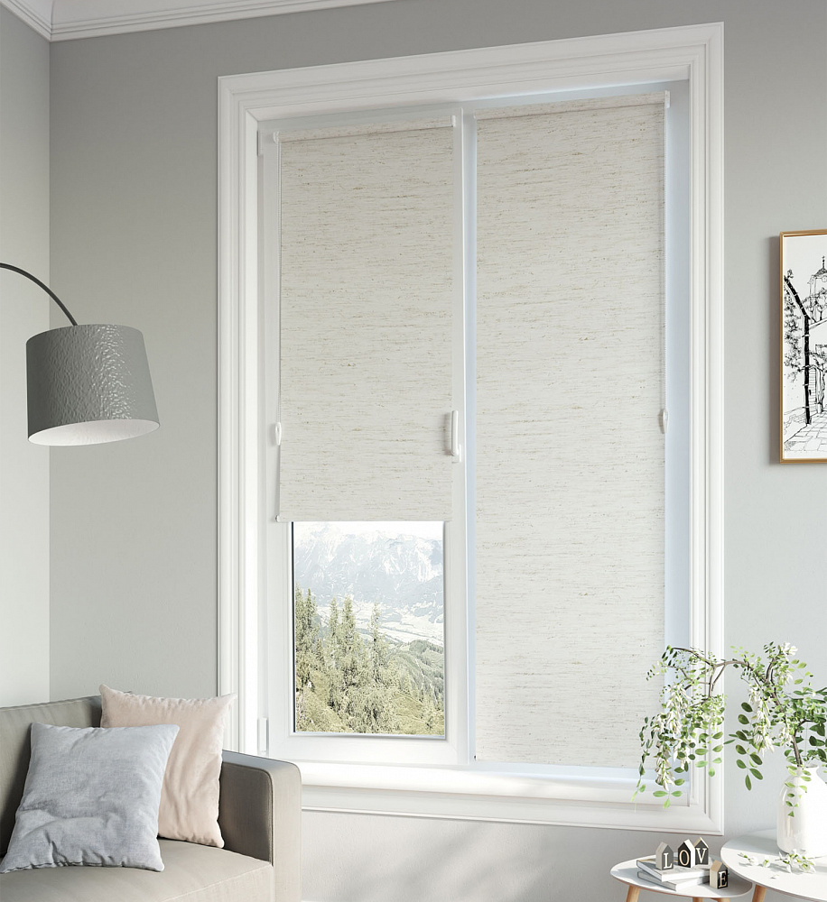 Штора рулонная универсальная с/з 100% LINE Termo Blackout 52х170см