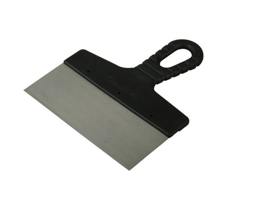 Шпатель малярный 100мм с деревянной ручкой Biber 35106