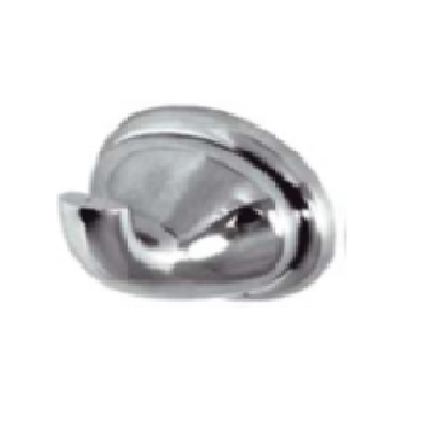 Крючок одинарный 9888 хром - 9888 хром - купить в АПлайн