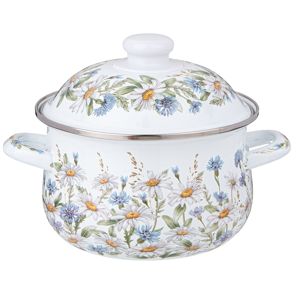 Кастрюля эмал. Agness 2,0л 18х11см 934-631 114645