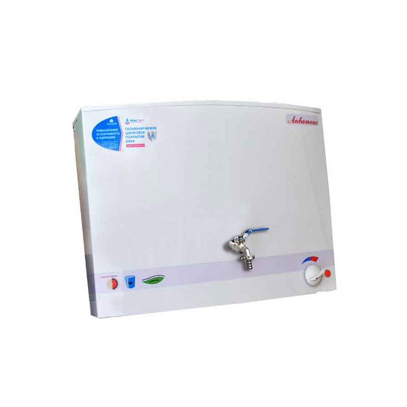 Умывальник-бачок металл. белый 30 литров с ЭВН-30 