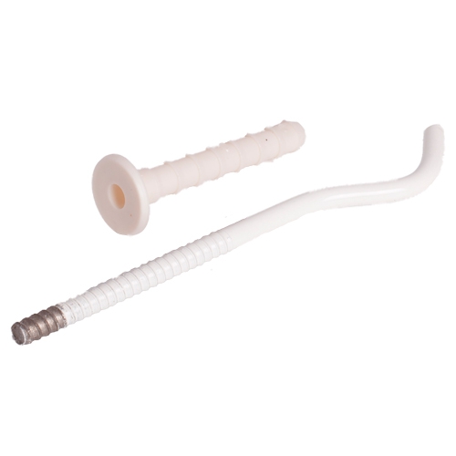 КРОНШТЕЙН Д/РАДИАТОРОВ ШТЫР. 7Х170 КРУГЛЫЙ С ДЮБЕЛЕМ  (блистер) sms-195