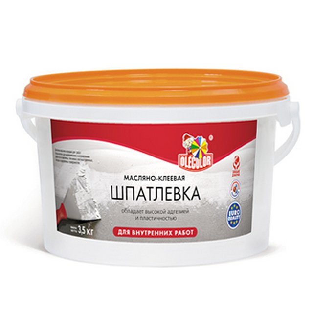 Шпатлевка масляно-клеевая OLECOLOR для внутренних работ 3,5кг (Воронеж)4300000142- купить в АПлайн