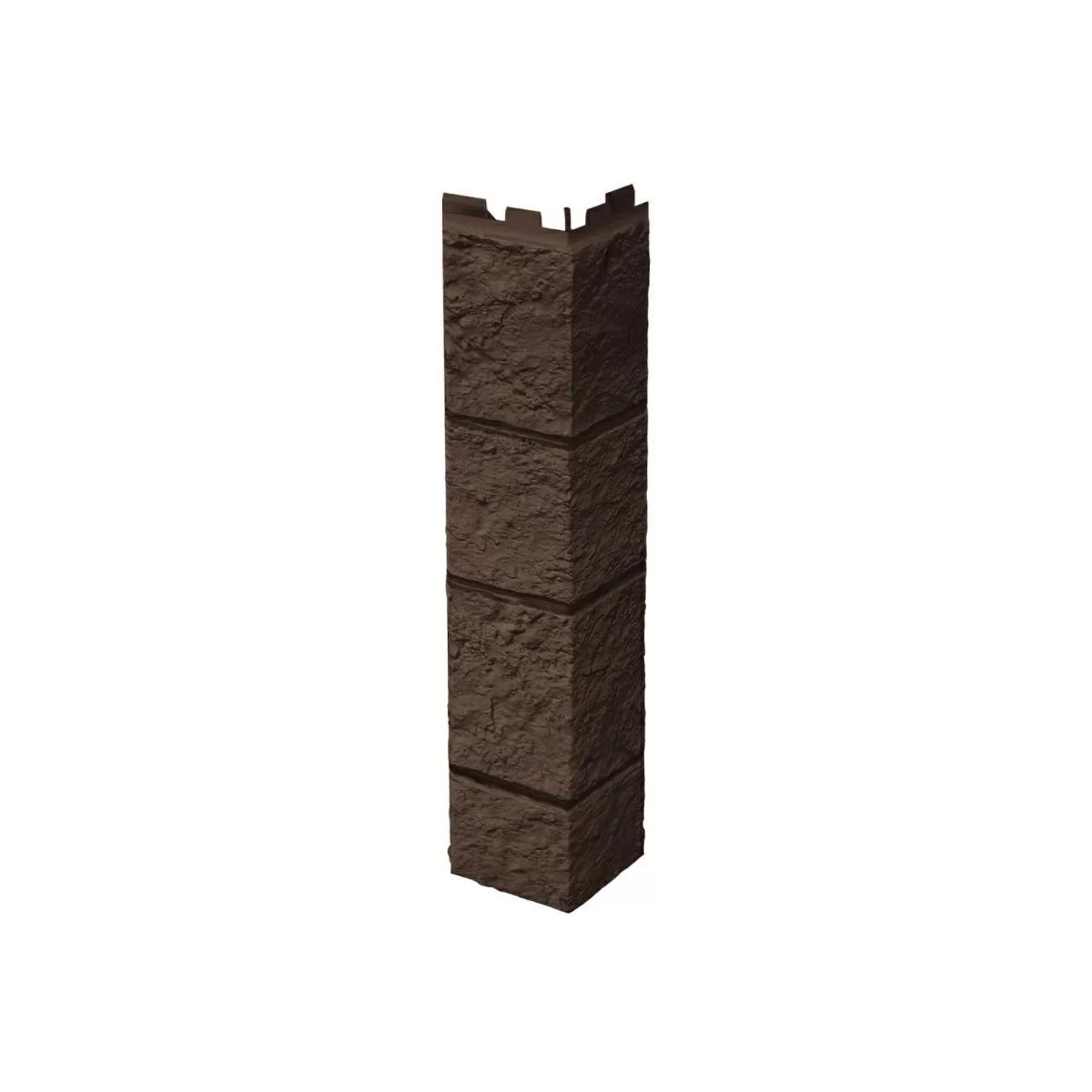 Угол наружный "ТехноНИКОЛЬ" ОПТИМА Песчаник темно-коричневый 0,44м