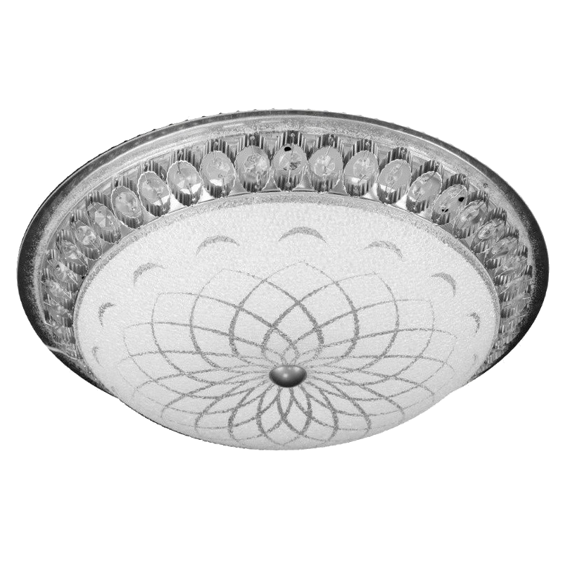 СВЕТИЛЬНИК СВЕТОДИОД.Estares Накл CASABLANCA CHROME R 25W(2125lm) 2K-4K-6K 300x90 МАТ.СТЕКЛО  /128