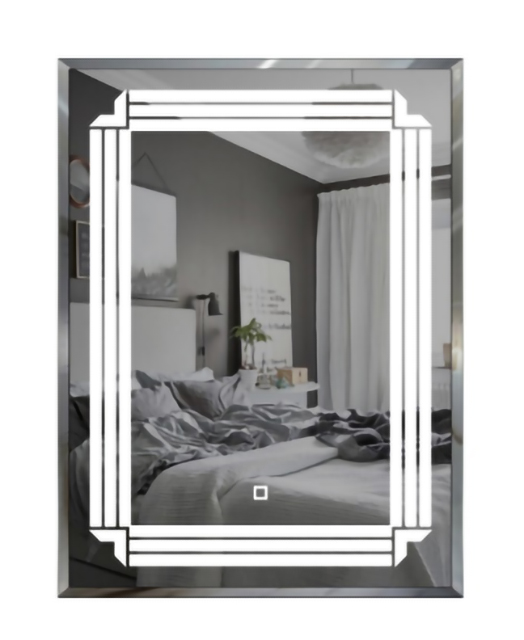 Зеркало SANTREK HOME "НОРД премиум" 800х600мм с LED подсветкой314051- купить в АПлайн