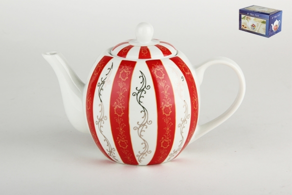 ЧАЙНИК КЕРАМ. "АЛАЯ ЛЕНТА" 800МЛ /1334/