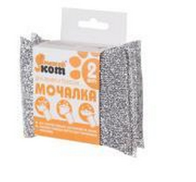 Мочалка для посуды Рыжий кот 2шт 310287