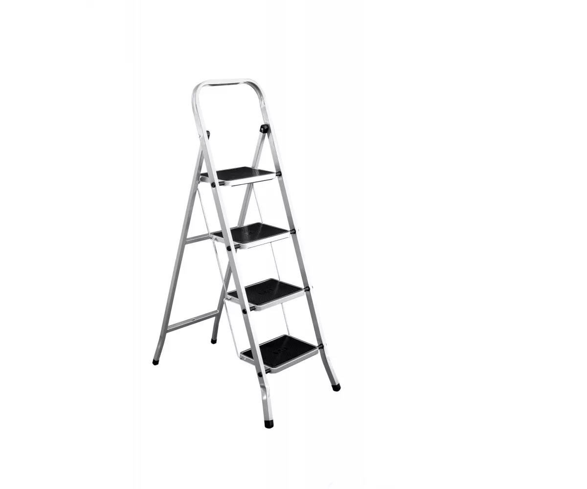 Стремянка стальная 4 ступени прорезиненные СК314 - СК314 - купить в АПлайн