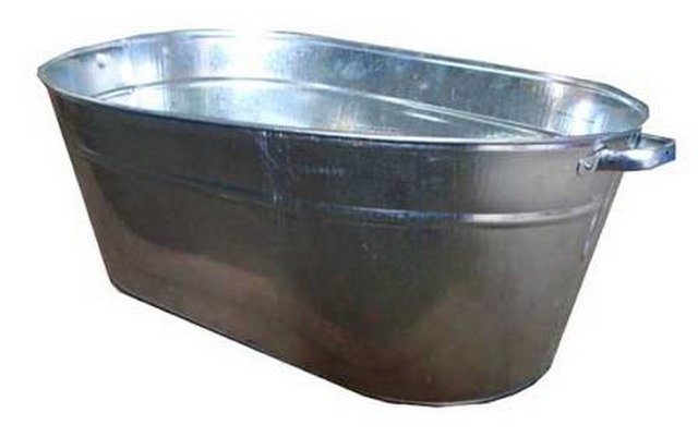 Ванна оцинк. Стандарт 40л хозяйственная 35411