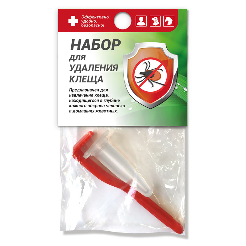 Набор для удаления клеща / 20322032- купить в АПлайн