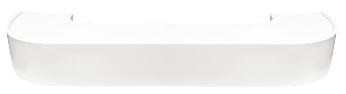 Карниз пластиковый 3-х рядный "ЭД Винтаж" Белый 2,0м 67919