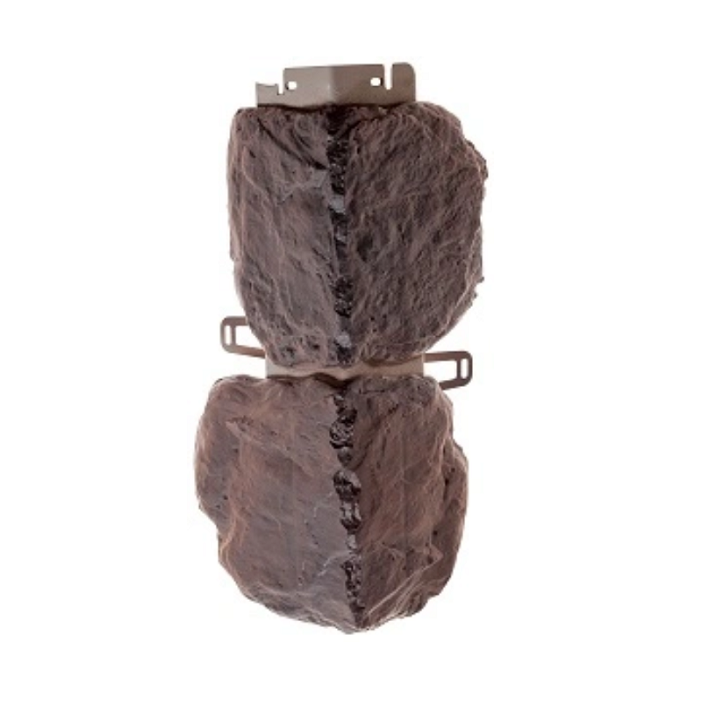 Угол наружный "Альта Профиль" Камень Бутовый Датский 440х180х43мм