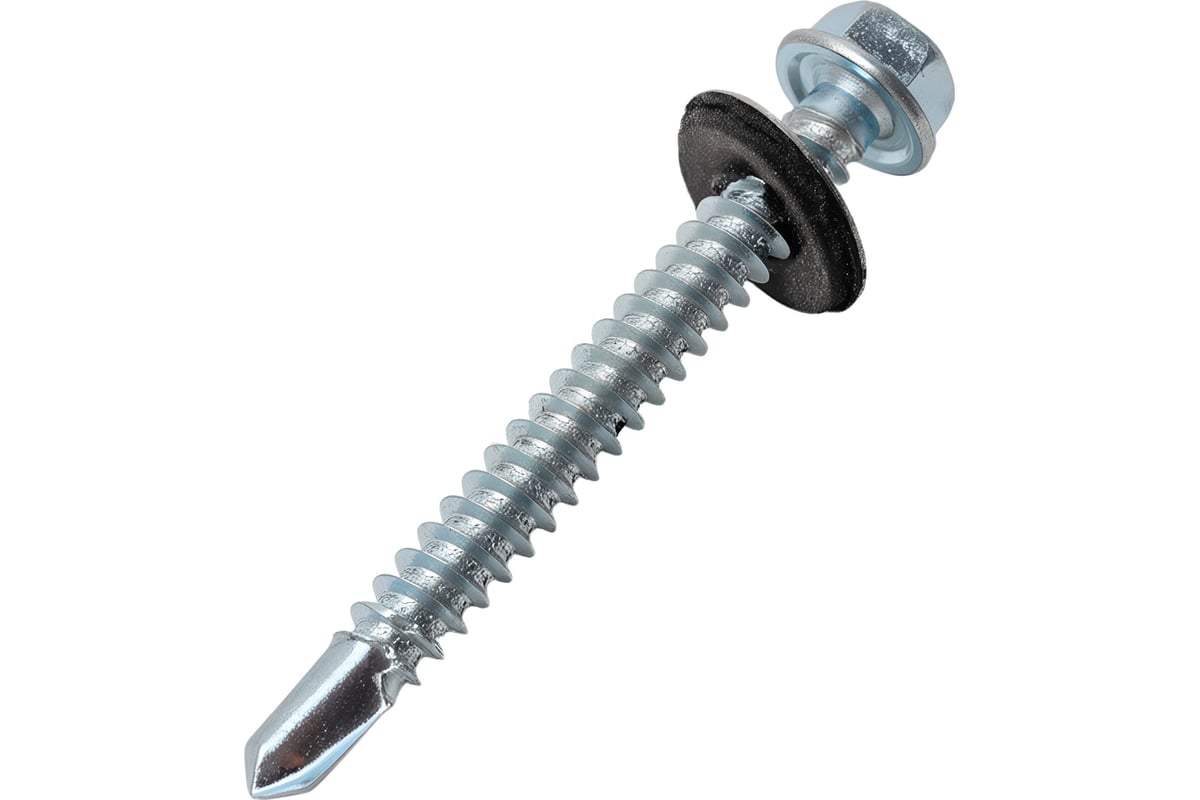 Саморез кровельный 5,5х38 цинк коробка (200шт) 431208 БК