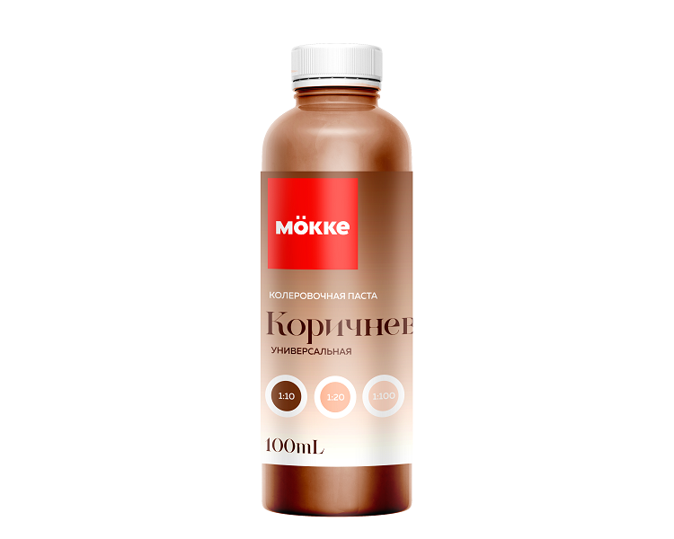 Колер универсальный MÖKKE №9 Коричневый 0,1л