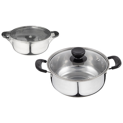 Кастрюля нерж. Promo 1,25л 104613