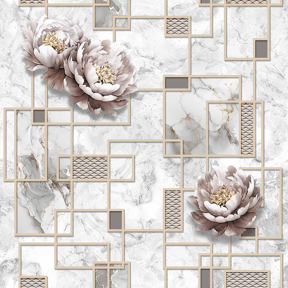 Обои бумажные моющиеся Фокс Айрис 0,53х10м 12963