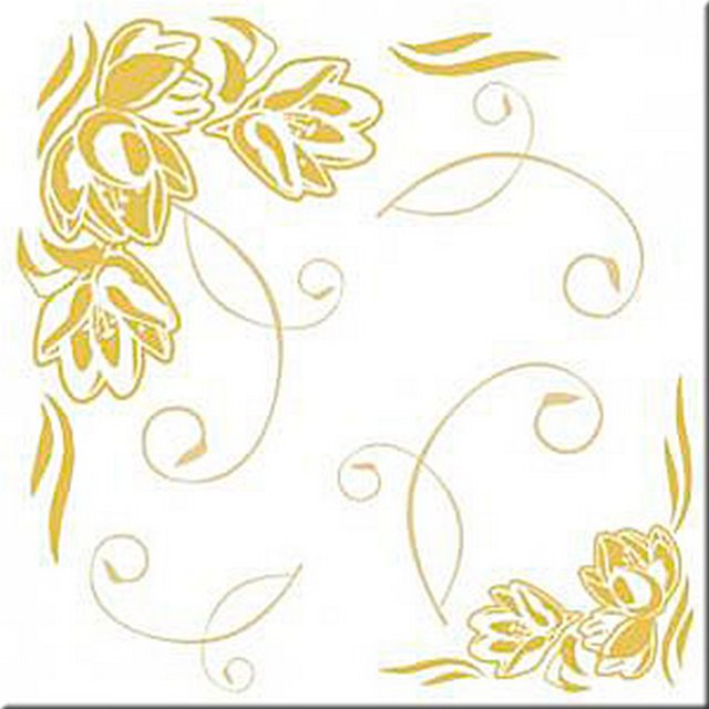 ПЛИТКА    "ФЛЕКС-КОЛОР" А007 ЗОЛОТО (БЛИСТ. 8 ШТ)