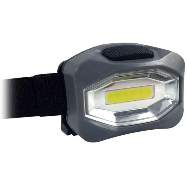 Фонарь налобный КОСМОС H101-COB (бат. 3xR03) 1св/д COB 3W (160lm), черный/пласт,3 реж, /564/- купить в АПлайн
