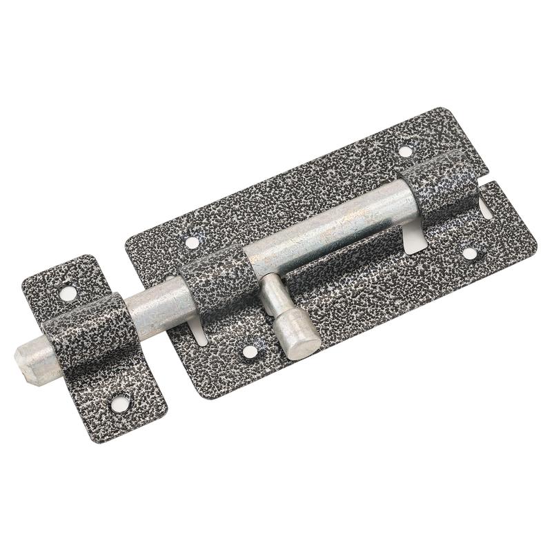 Задвижка Секрет ЗД-01 115мм круглый ригель антик серебро12-018- купить в АПлайн