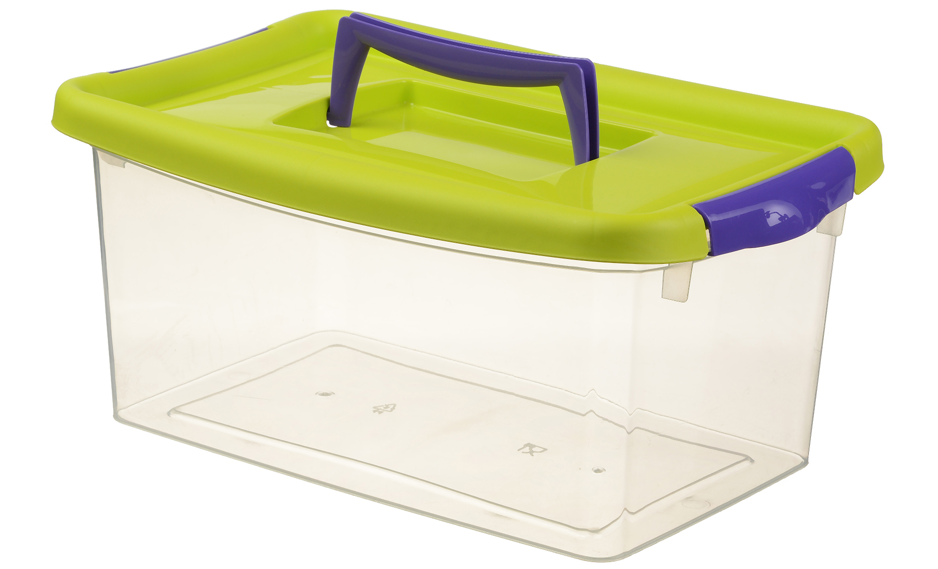 Контейнер для хранения пласт. 4л салатовый М2871 м-п