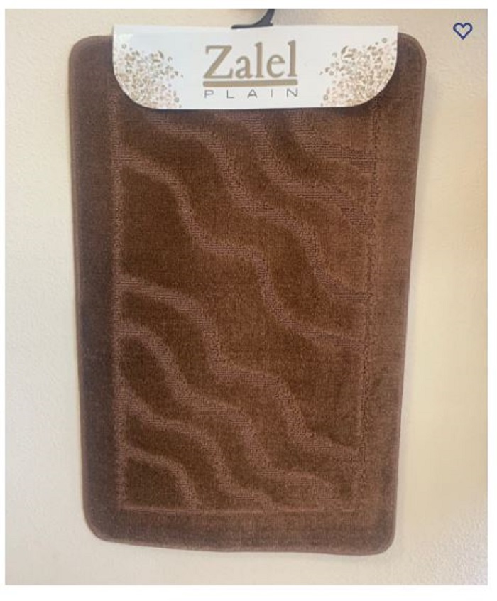 Коврик для ванной комнаты ZALEL D.BROWN 55х90 см