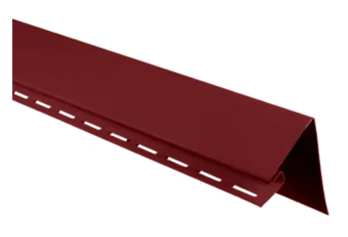 Планка околооконная "Альта-Профиль" КАНАДА ПЛЮС Красный 3м -  - купить в АПлайн