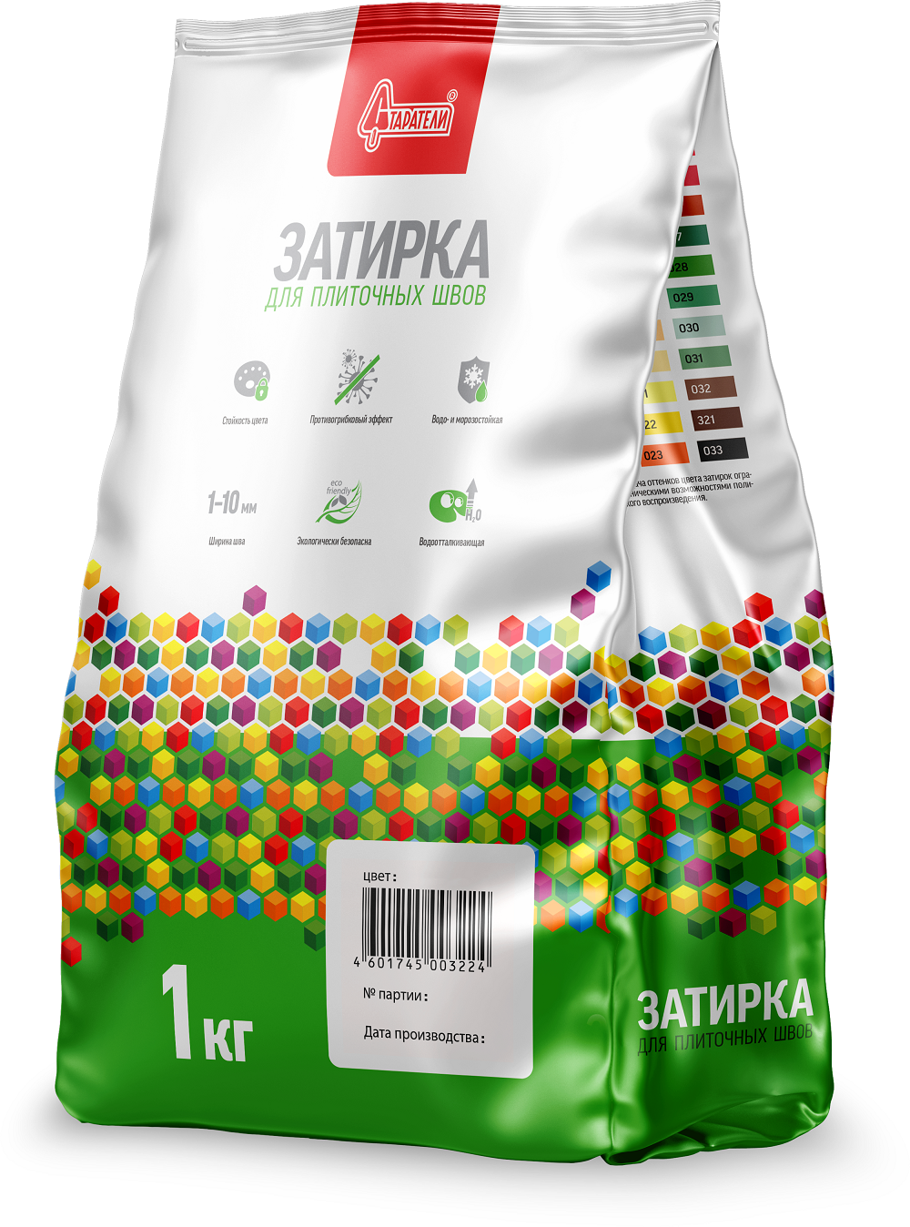 Затирка "Старатели" графит 1кг / 0333277/3519- купить в АПлайн