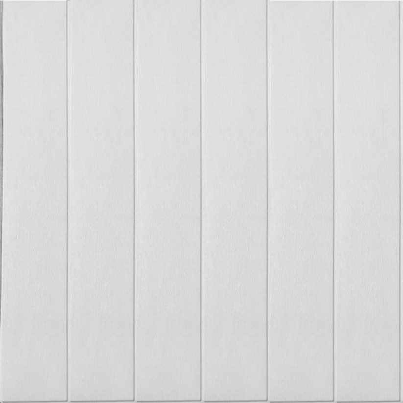 Панель самоклеящаяся Вагонка белая 76819 70х70см