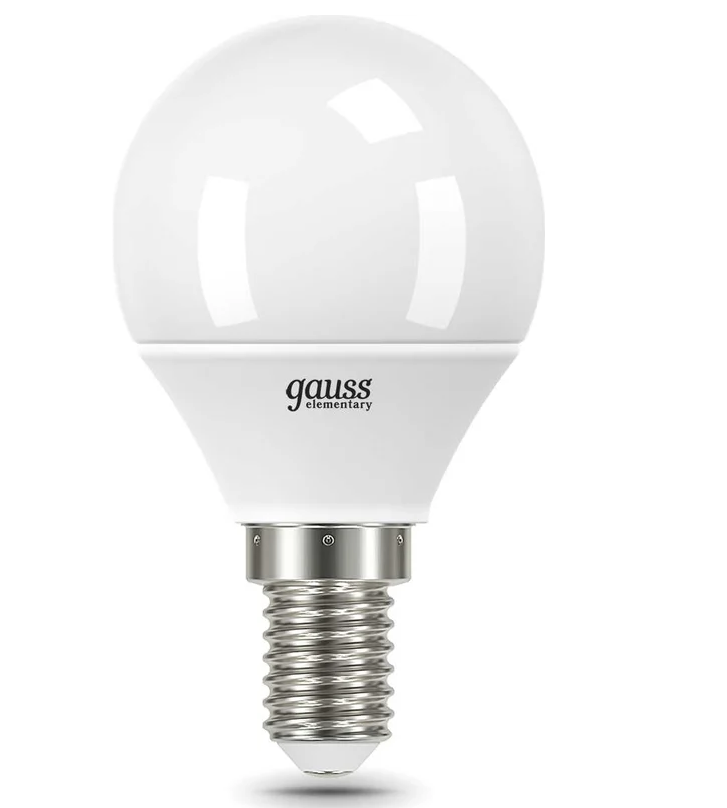Лампа светодиод. Е14 "GAUSS" 8Вт 4100К дневной свет 5312853128- купить в АПлайн