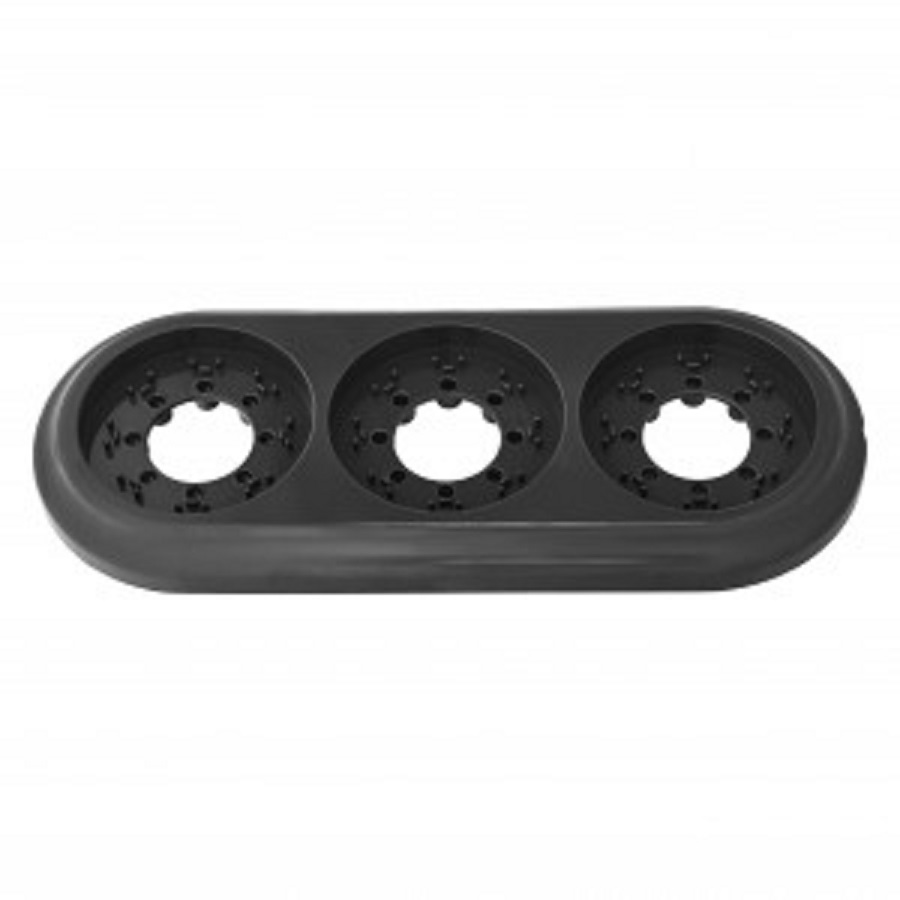 Рамка "Ретро" 3 ОП черная Bylectrica Юлиг.735212.472- купить в АПлайн