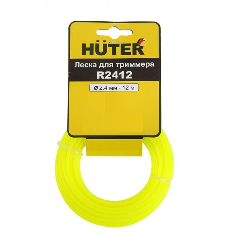 Леска для триммера звезда S2412  HUTER 71/2/12