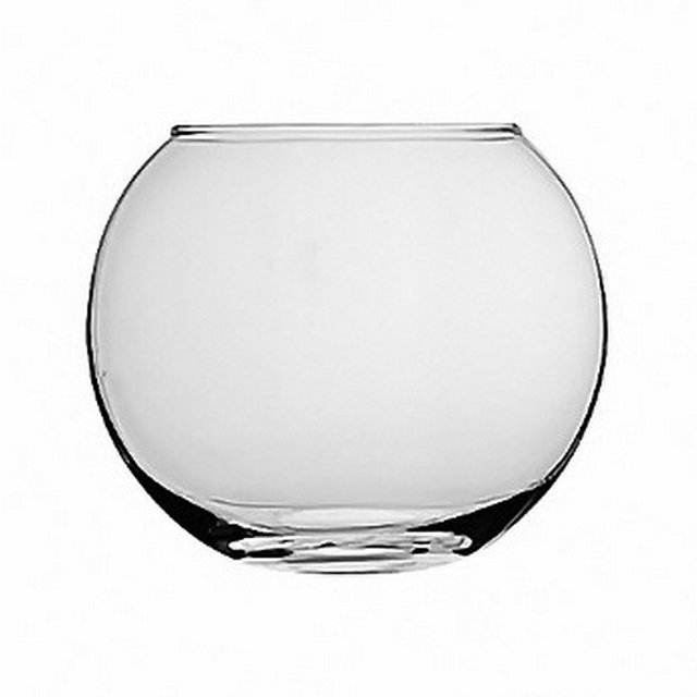 Ваза стекл. FLORA 102,5мм 43417В